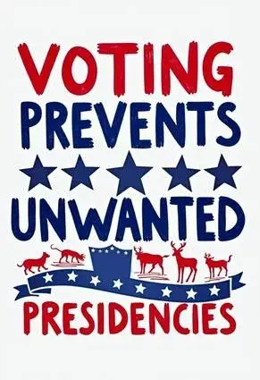 Voting Prevents Unwanted Presidencies